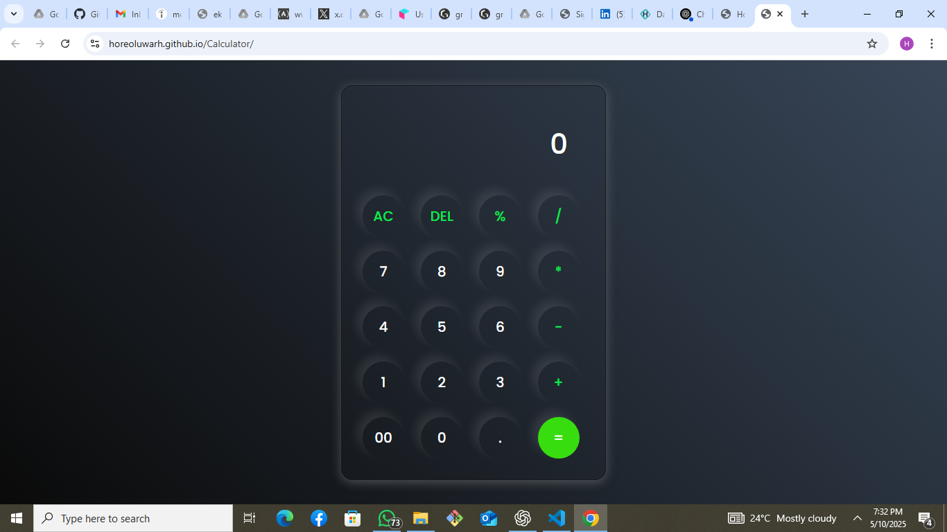 A Calculator made by me