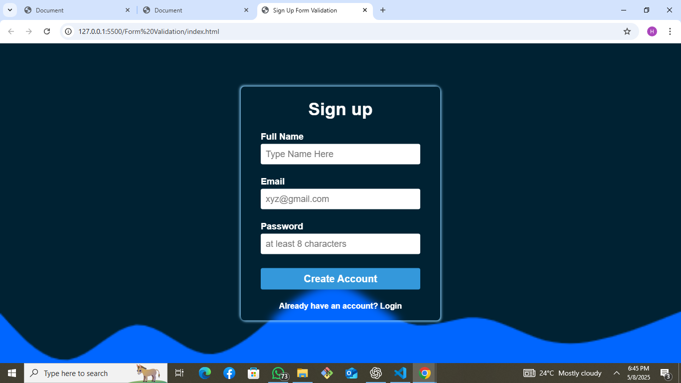 A Sign-Up-Form 